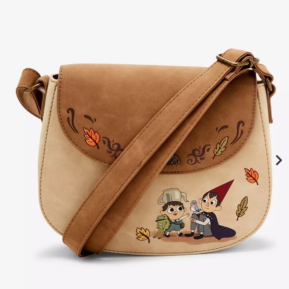 Over The Garden Wall Wirt & Greg Leaves Crossbody Bag - Picture 1 of 10